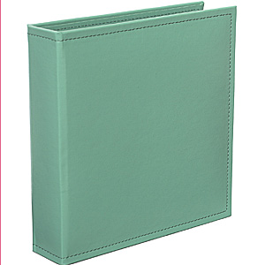 Becky Higgins - Project Life Classic Faux Leather D-Ring Album 6"X8" Rain