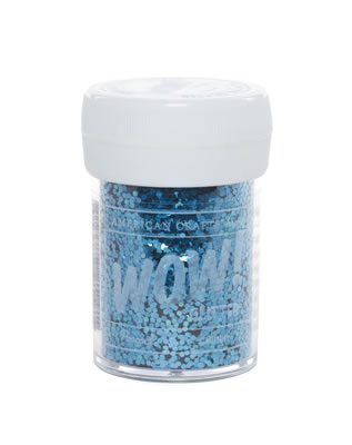 American Crafts - WOW Glitter - Chunky - Peacock  (sold in 3's)