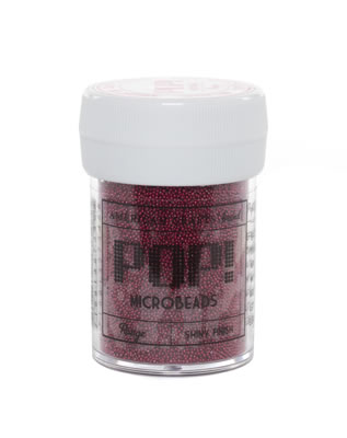 American Crafts - POP Microbeads - Rouge  (sold in 3's)