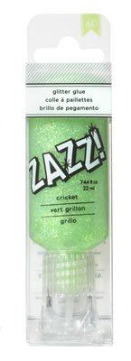 American Crafts - ZAZZ Glitter Glue - Cricket  (sold in 3's)