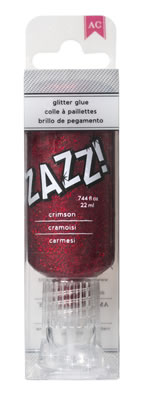 American Crafts - ZAZZ Glitter Glue - Crimson  (sold in 3's)