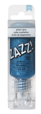 American Crafts - ZAZZ Glitter Glue - Peacock  (sold in 3's)