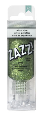 American Crafts - ZAZZ Glitter Glue - Grass  (sold in 3's)