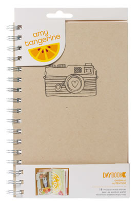 American Crafts - Amy Tangerine Yes Please - Day Book - Original  (sold individually)