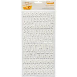 American Crafts - Amy Tangerine Cut & Paste - Thickers - Collage - Foam - White  (sold in 3's)