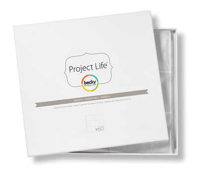 Becky Higgins Project Life - Photo Pocket Pages - Big Pack incl. 60 x Design A  (sold individually)