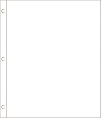 Becky Higgins - Project Life - Page Protectors - 8x10 Vertical Page Protectors 12/pk  (sold in 3's)