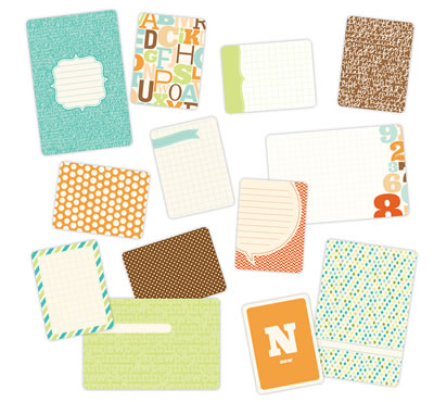 Becky Higgins - Project Life - Mini Kit - Baby Edition for Him 100 pc/pk  (sold individually)