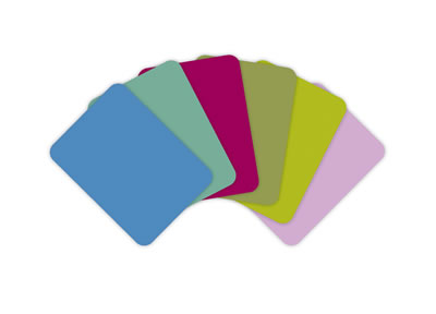 Becky Higgins - Project Life - 3x4 Textured Cardstock Cards - Rain Edition 60/box  (sold in 3's)