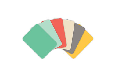 Becky Higgins - Project Life - 3x4 Textured Cardstock Cards - Jade Edition 60/box  (sold in 3's)