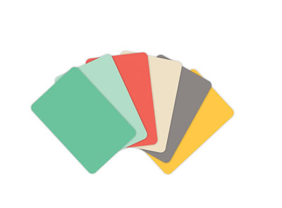 Becky Higgins - Project Life - 4x6 Textured Cardstock Cards - Jade Edition 60/box  (sold in 3's)
