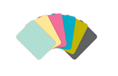 Becky Higgins - Project Life - 3x4 Textured Cardstock Cards - Blush Edition 60/box  (sold in 3's)