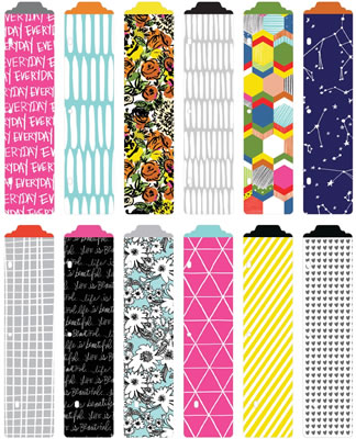 Becky Higgins - Project Life - Designer Dividers - Sunshine Edition 12/pk  (sold in 3's)