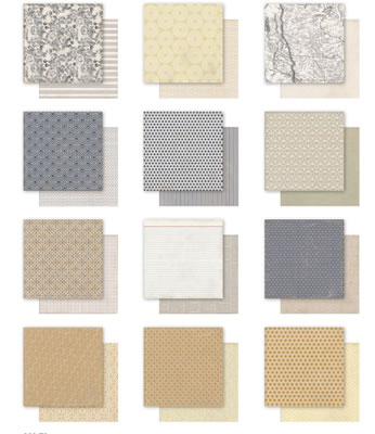 Becky Higgins - Project Life - 12x12 Designer Paper Pack 24 sheets - Heritage Edition  (sold individually)