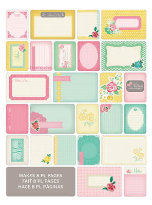 Becky Higgins - Project Life - Themed Cards 40/pk - Mum  (sold in 3's)