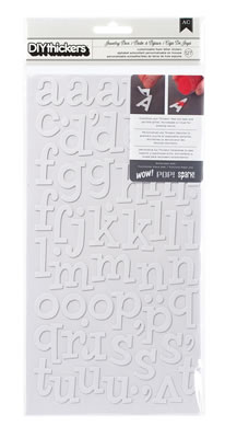 American Crafts - DIY Thickers - Foam - Jewelry Box: White  (sold in 3's)