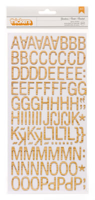 American Crafts - Amy Tangerine Yes Please - Thickers - Printed Chipboard - Goodness - Woodgrain  (sold in 3's)
