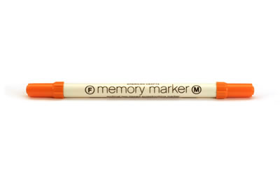 American Crafts - Memory Marker - Carrot  (sold in 3's)