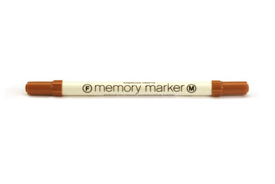 American Crafts - Memory Marker - Clay  (sold in 3's)