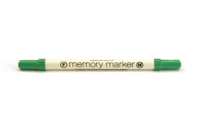 American Crafts - Memory Marker - Shamrock  (sold in 3's)