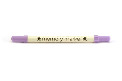 American Crafts - Memory Marker - Lavender  (sold in 3's)