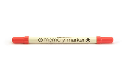 American Crafts - Memory Marker - Grapefruit  (sold in 3's)