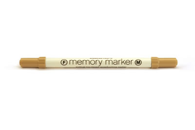American Crafts - Memory Marker - Brown Sugar  (sold in 3's)