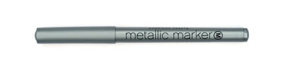 American Crafts - Metallic Marker - Medium Point - Silver  (sold in 3's)
