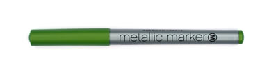American Crafts - Metallic Marker - Medium Point - Metallic Green  (sold in 3's)