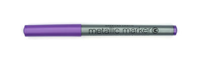 American Crafts - Metallic Marker - Medium Point - Metallic Violet  (sold in 3's)