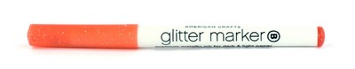 American Crafts - Glitter Marker - Red  (sold in 3's)