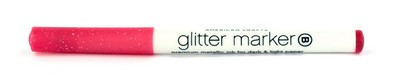 American Crafts - Glitter Marker - Burgundy  (sold in 3's)