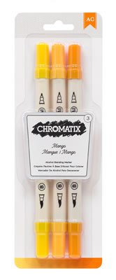 American Crafts - Chromatix Blending Markers - 3pk Light Skin Tone  (sold individually)