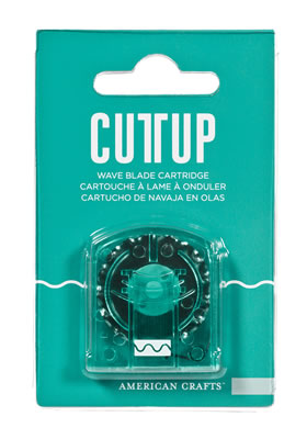 American Crafts - Cartridge Trimmer Accessories - Wave Blade  (sold individually)