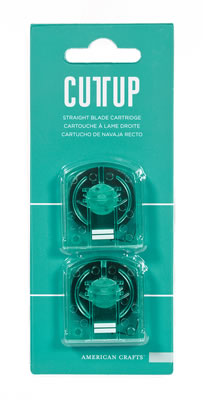 American Crafts - Cartridge Trimmer Accessories - Straight Blade 2/pk  (sold individually)