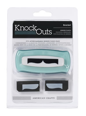 American Crafts - KnockOuts Border Punches - Bracket  (sold individually)