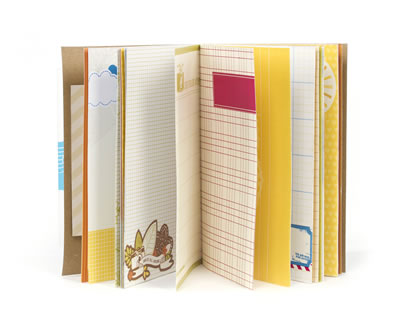 American Crafts - Amy Tangerine - Daybook - Noteworthy  (sold in 3's)