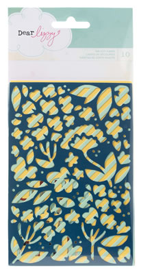 American Crafts - Dear Lizzy Lucky Charm - Die Cut Cards  (sold in 3's)