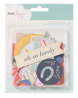 American Crafts - Dear Lizzy Lucky Charm - Bits  (sold in 3's)