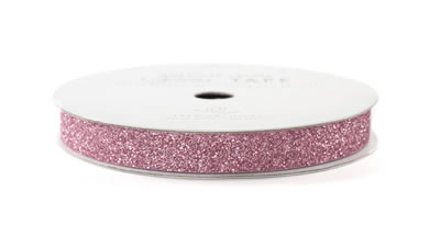 American Crafts - Glitter Tape 3/8" Parfait 3yd  (sold in 3's)