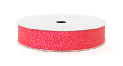 American Crafts - Glitter Tape 5/8" Taffy 3yd  (sold in 3's)