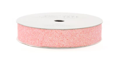 American Crafts - Glitter Tape 5/8" Peony 3yd  (sold in 3's)