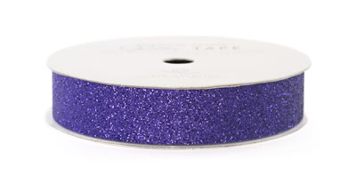 American Crafts - Glitter Tape - 5/8" Plum 3yd  (sold in 3's)