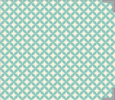 Becky Higgins - Project Life - Designer Albums - 12x12 D-Ring Cloth - Kraft Edition - Pattern  (sold individually)
