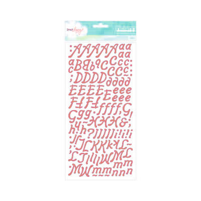American Crafts - Dear Lizzy - 5th & Frolic - Thickers - Foam - Lark - Rosebud  (sold in 3's)