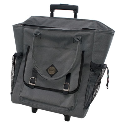 Cropper Hopper - Rollerbag- Knockout Pink & Grey  (sold individually)
