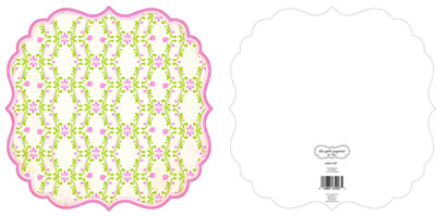 The Girls Paperie - Paper Girl - Wall Paper 12x12 die-cut paper  (pack of 5)