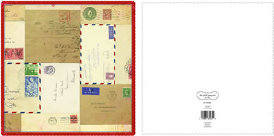 The Girls Paperie - On Holiday - Envelopes 12x12 die-cut paper  (pack of 5)