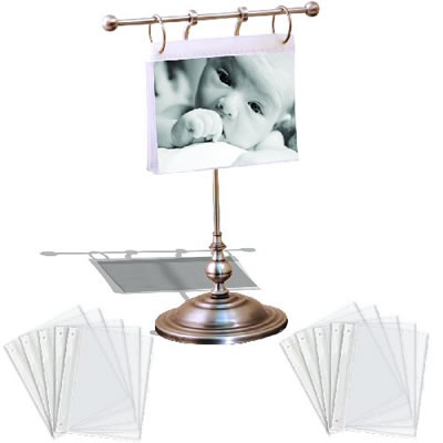 7 Gypsies - Photo Display Stand incl. 20 6x4 photo sleeves - 9 x 12.75" x 5.5"  (sold individually)"