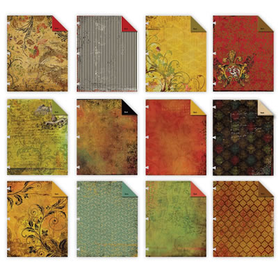 7Gypsies - Photo Carousel Cards - Gypsy Market 24/pk  (sold in 3's)